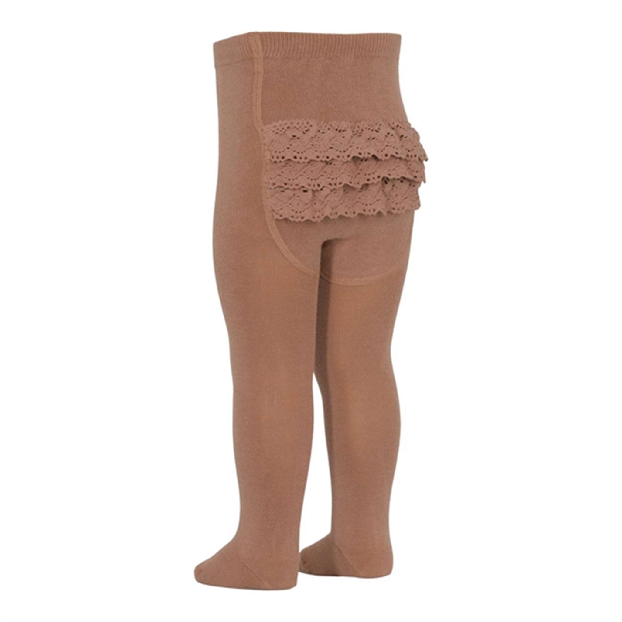MP 350 Cotton Tights Lace 858 Tawny Brown