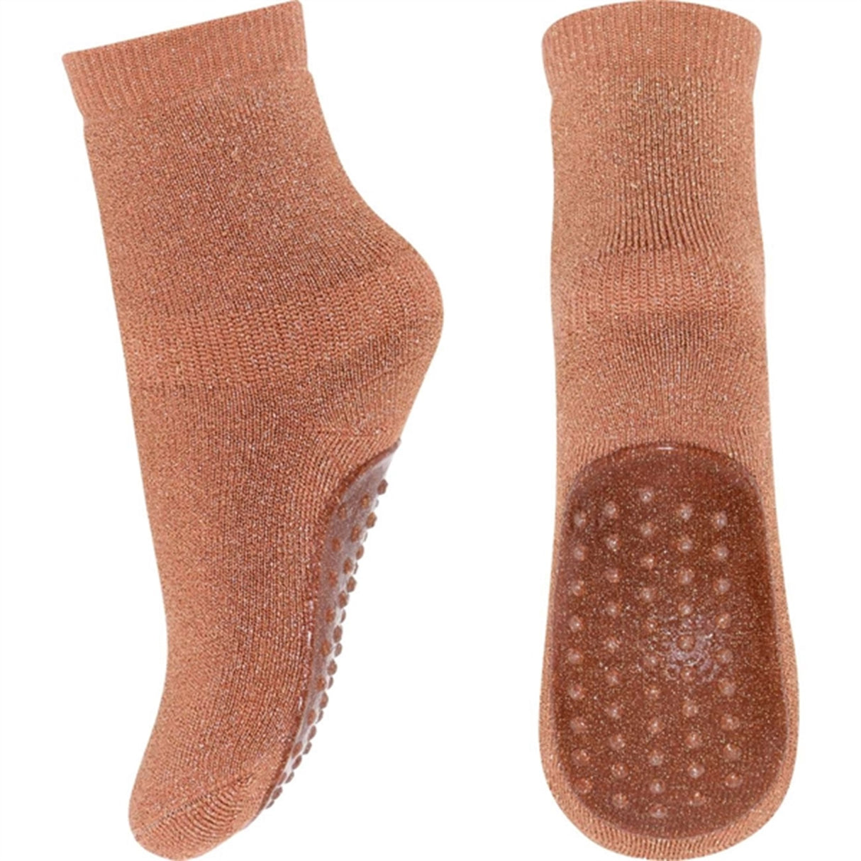 MP 79208 Celina Strømper Med Anti-Slip 2315 Metallic Glitter Copper Brown 2