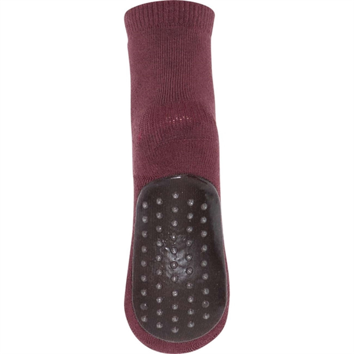 MP 7953 Cotton Strømper Med Anti-Slip 36 Grape Skin 3