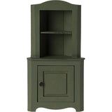 Maileg Miniature Corner Cabinet - Dark Green