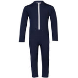 Petit Crabe Blue Crab Badoverall m. dragkedja