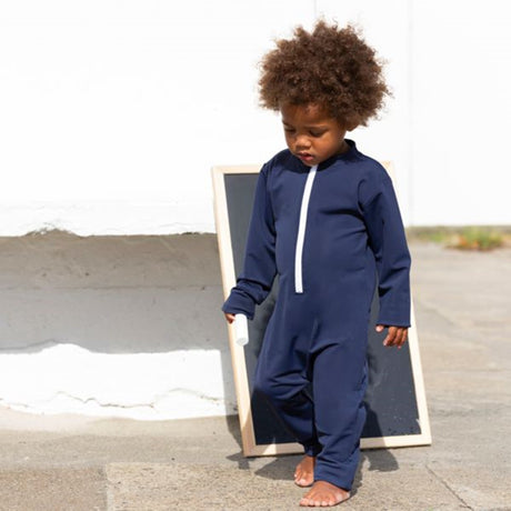 Petit Crabe Blue Crab Badoverall m. dragkedja