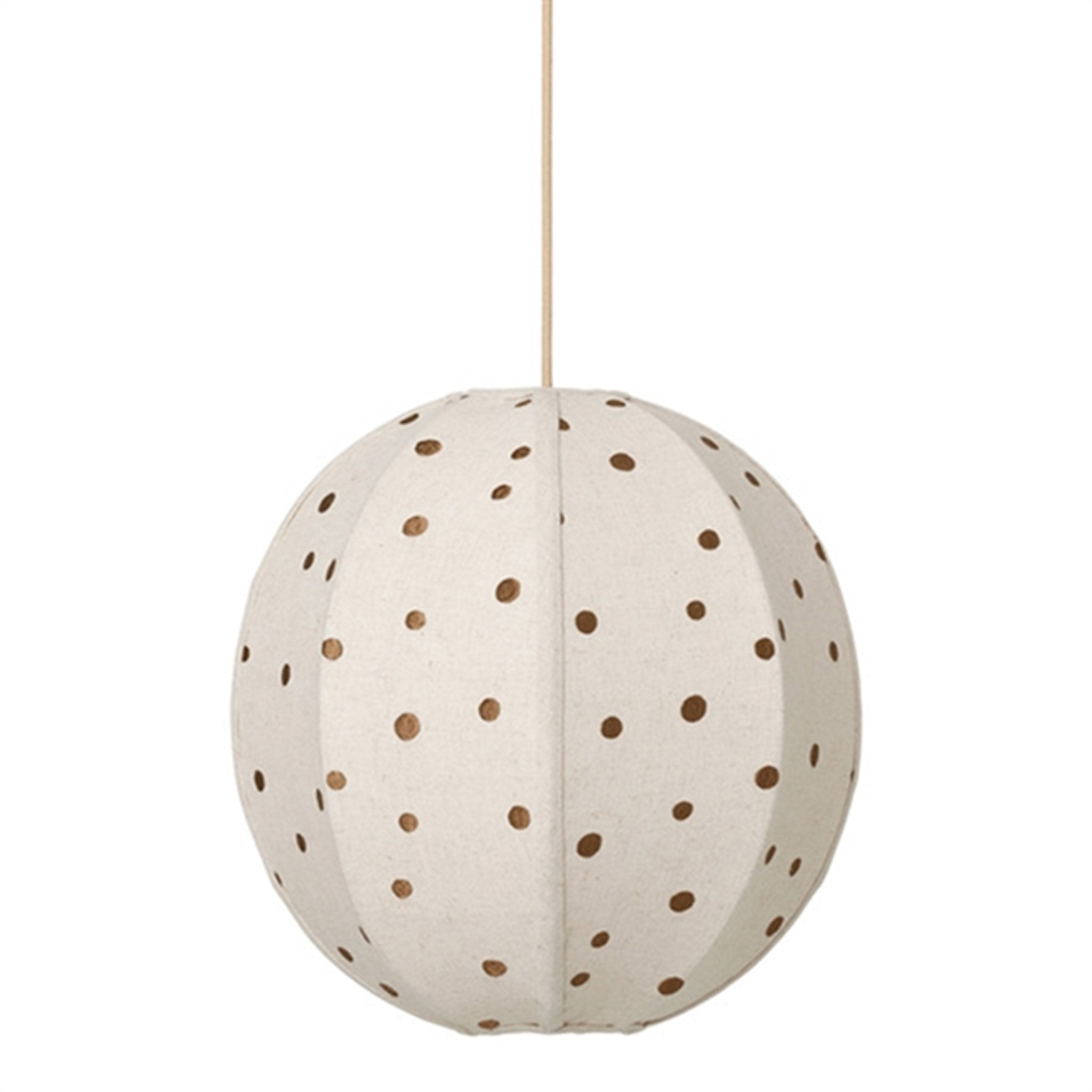 Ferm Living Lampskärm Dots Embroidered Textile
