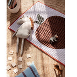 Ferm Living Apple Quilted Tæppe Lilac