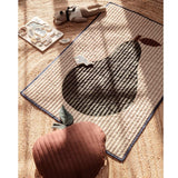 Ferm Living Pear Quilted Blanket Sand