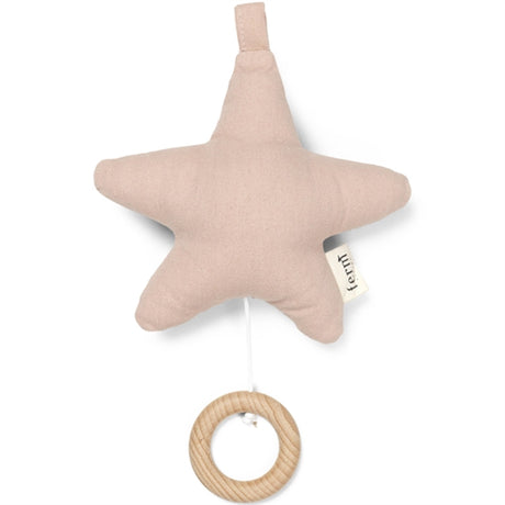 Ferm Living Stjerne Musik Mobil Rose