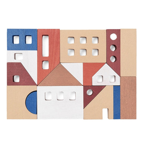 Ferm Living Little Artitect Klossar Dusty Brown