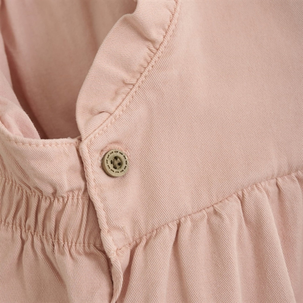 Minymo Peach Beige Twill Overall 2