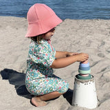 Petit Crabe Betsy D Natsu Onesies Liberty© fabric