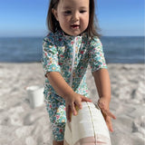 Petit Crabe Betsy D Natsu Onesies Liberty© fabric