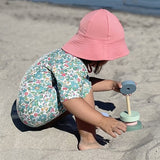 Petit Crabe Betsy D Natsu Onesies Liberty© fabric