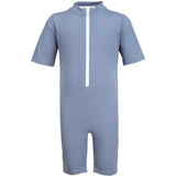 Petit Crabe Petrol Noe Onesies m. Dragkedja