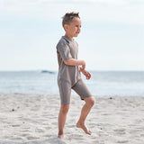 Petit Crabe Taupe Noe Star Onesies