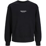 Jack & Jones Junior Black Jorvesterbro Sweatshirt