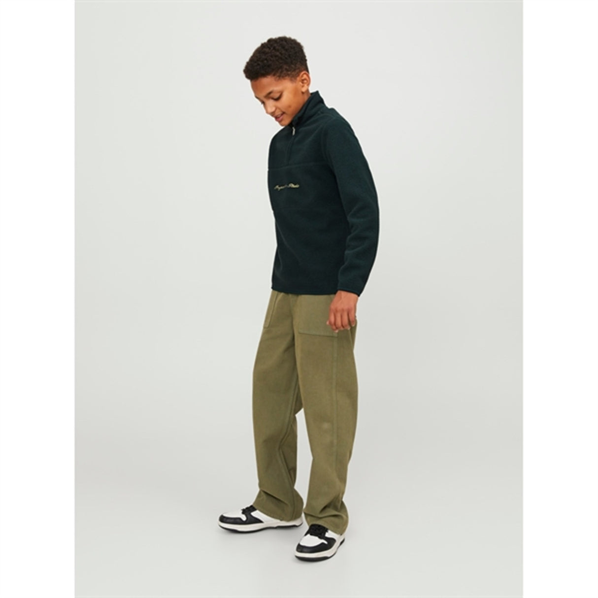 Jack & Jones Junior Magical Forest Hays Halfzip Fleece Jacka 5