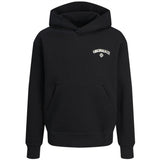 Jack & Jones Junior Black Jorsantorini Graphic Sweat Hoodie