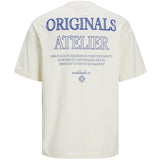 Jack & Jones Junior Buttercream Jorsantorini Back T-Shirt 4