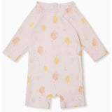 MINI A TURE Goldie Printed UV50 Onesies Big Coral Reef