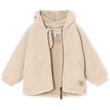 MINI A TURE Liff Teddy Fleece Jacka Sand Dollar 3