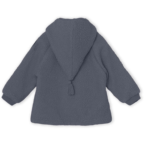 MINI A TURE Liff Teddy Fleece Jacka Ombre Blue 2