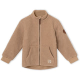 MINI A TURE Saleh Teddy Fleece Jacka Savannah Tan