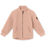 MINI A TURE Saleh Teddy Fleece Jacka Rose Dust