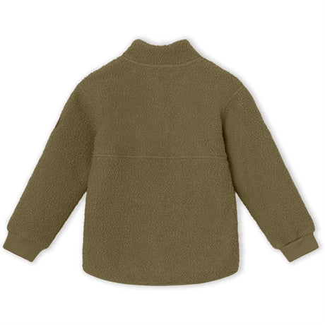 MINI A TURE Saleh Teddy Fleece Jacka Capers Green 2