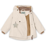 MINI A TURE Wang Fleece Vinterjacka Angora Cream 3