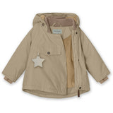 MINI A TURE Wang Fleece Vinterjacka Savannah Tan 3