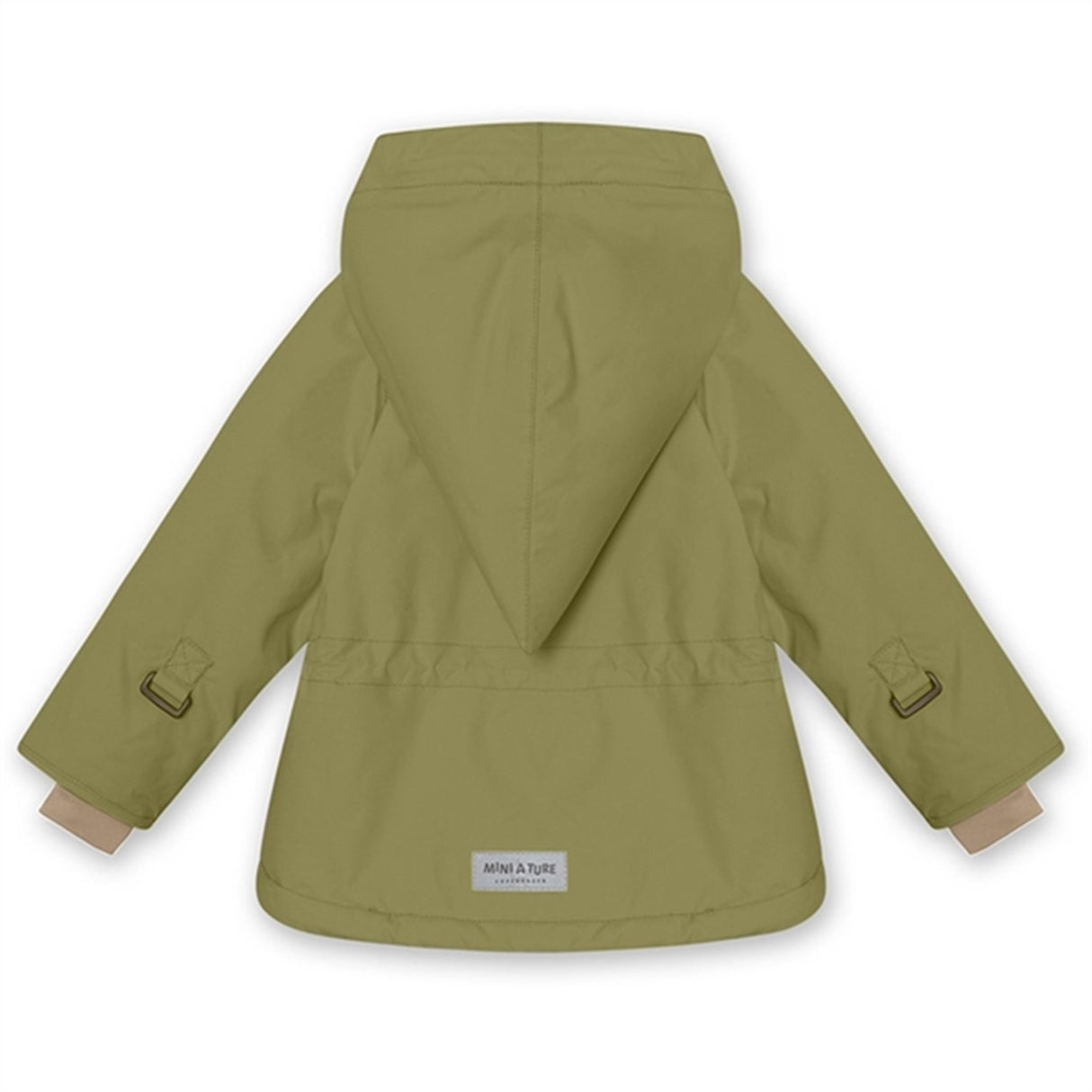 MINI A TURE Wang Fleece Vinterjacka Mosstone 3