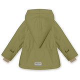 MINI A TURE Wang Fleece Vinterjacka Mosstone 3