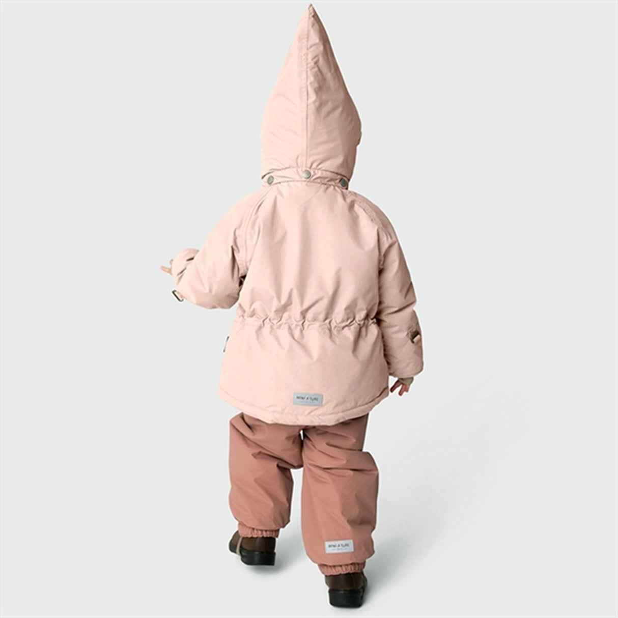 MINI A TURE Wang Fleece Vinterjacka Rose Dust 4