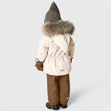 MINI A TURE Wang Fleece Fur Vinterjacka Angora Cream 7