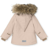 MINI A TURE Wang Fleece Fur Vinterjacka Rose Dust 5