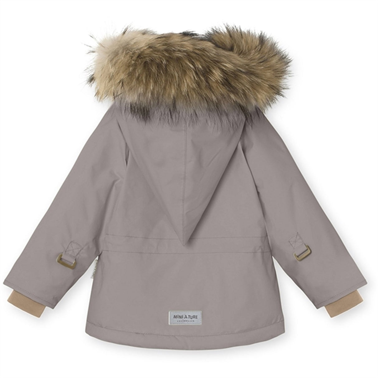 MINI A TURE Wang Fleece Fur Vinterjacka Zinc Purple 4