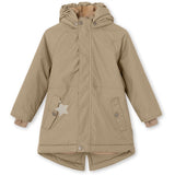 MINI A TURE Vikana Fleece Vinterjacka Savannah Tan