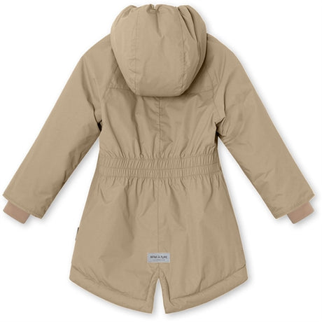 MINI A TURE Vikana Fleece Vinterjacka Savannah Tan 2