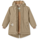 MINI A TURE Vikana Fleece Vinterjacka Savannah Tan 3