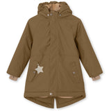 MINI A TURE Vikana Fleece Vinterjacka Wood