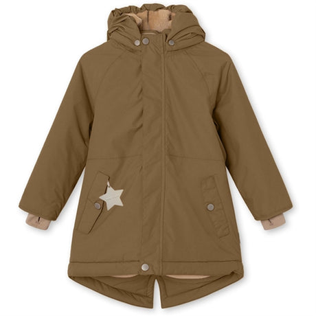 MINI A TURE Vikana Fleece Vinterjacka Wood