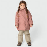 MINI A TURE Vikana Fleece Vinterjacka Wood Rose 5