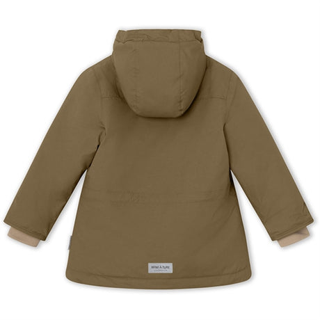 MINI A TURE Kastorio Fleece Vinterjacka Wood 2