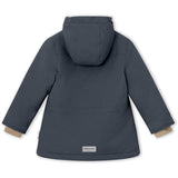 MINI A TURE Kastorio Fleece Vinterjacka Blue Nights 2