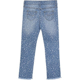 Minymo China Blue Byxor AOP Denim 3