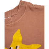 Bobo Choses Brown Starfish Sweatshirt 5