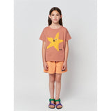 Bobo Choses Brown Starfish T-Shirt 3