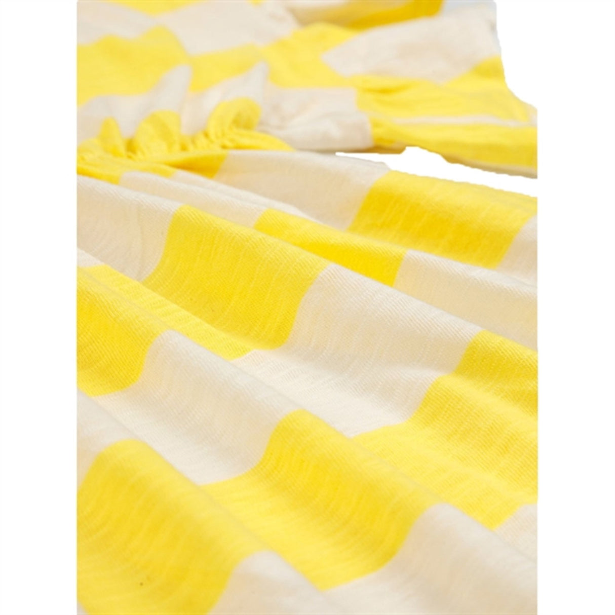 Bobo Choses Yellow Stripes Frill Klänning 2