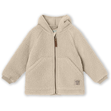 MINI A TURE LIFF Teddy Fleece  Jacka Sesame