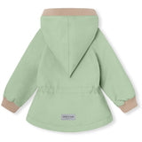 MINI A TURE WAI Vårjacka m/Fleecefoder Dusty Light Green 3