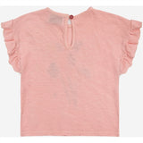 Bobo Choses Bebis Fireworks Ruffle T-Shirt Pink